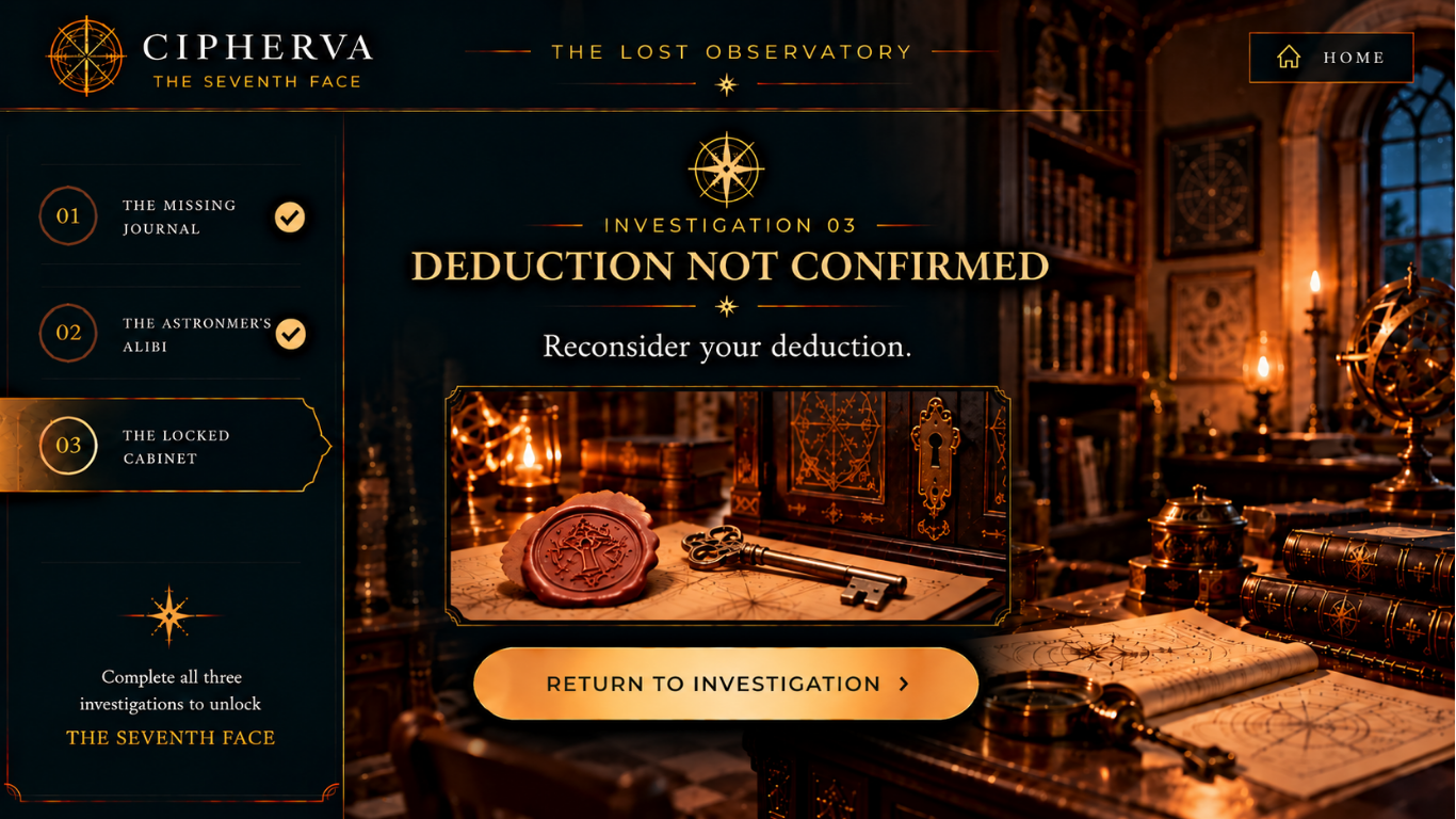 Deduction not confirmed